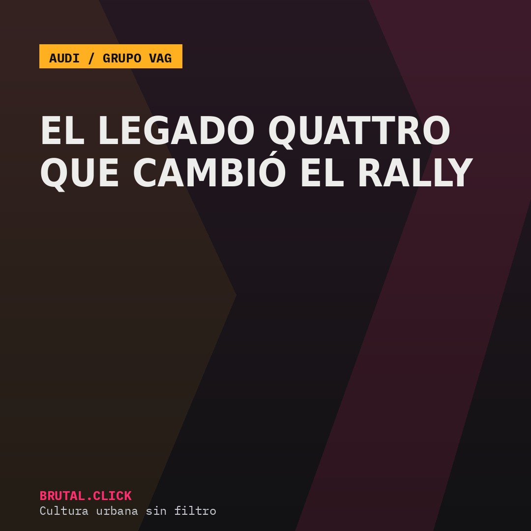 Audi y Grupo VAG — el legado quattro