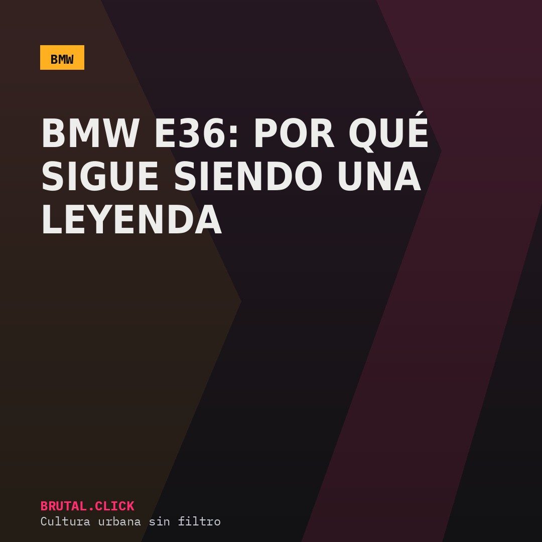 BMW E36 — cultura de drift y motorsport de aficionado