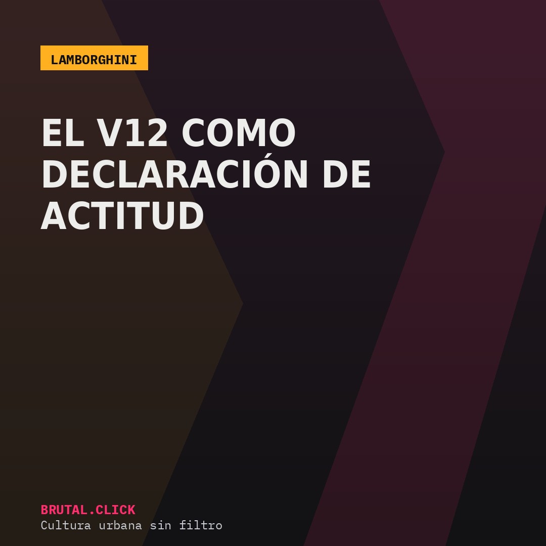 Lamborghini — el V12 como declaración de actitud
